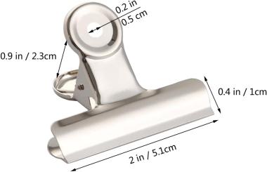 Bilderclip in verschiedenen Farben Bilderclip - silber